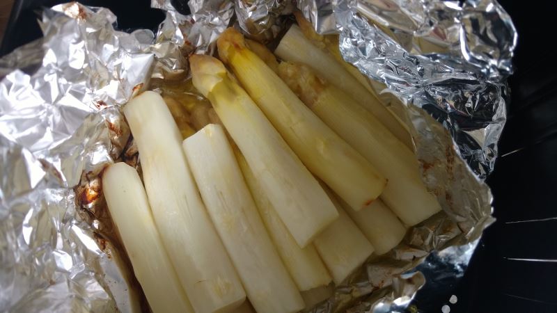Grner Spargel In Heissluftfritteuse