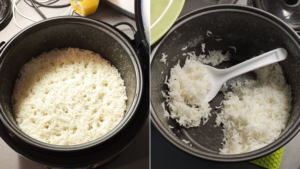 Reis kochen im Russell Hobbs Reiskocher