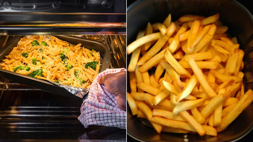 Heißluftfritteuse vs. Backofen - Das sind die Unterschiede