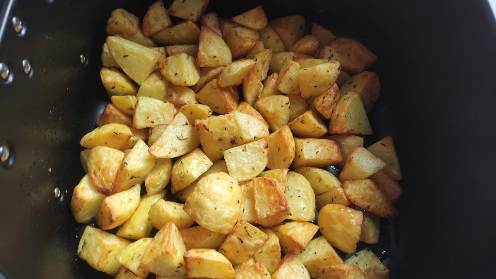 Saftige Kartoffeln aus der Heißluftfritteuse