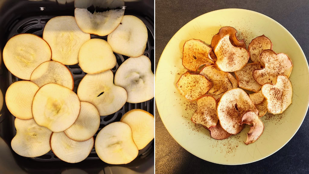 Apfelringe aus der Cosori Iconic