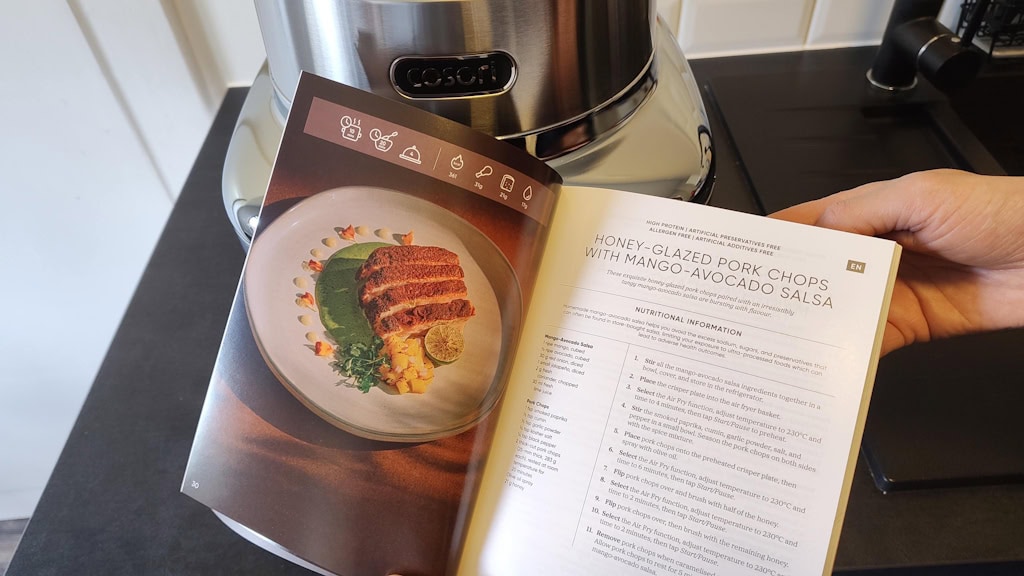 Rezeptbuch für die Cosori Iconic Heißluftfritteuse