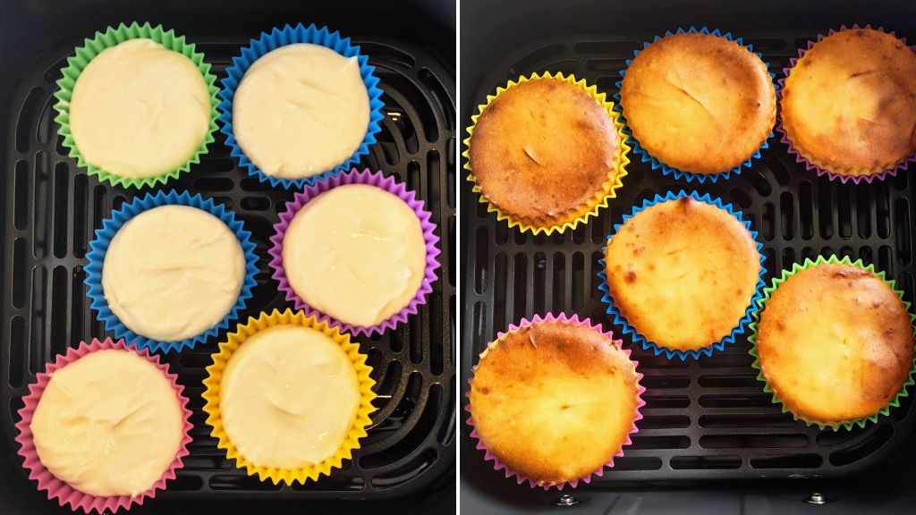 Käsekuchen-Muffins aus der Cosori Iconic